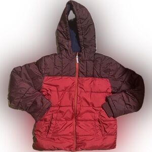 Wonder Nation Red and Blue Hooded Jacket